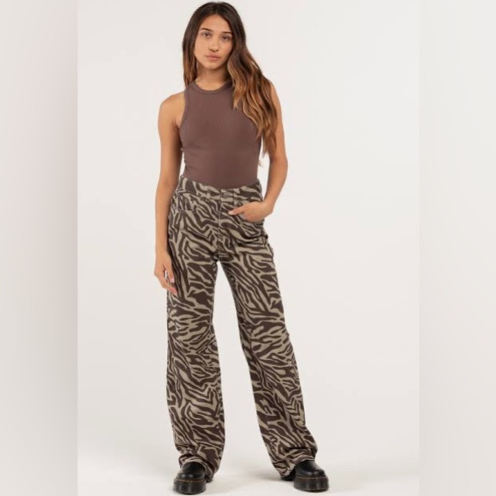 Zebra Print Pants